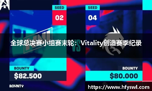 全球总决赛小组赛末轮：Vitality创造赛季纪录